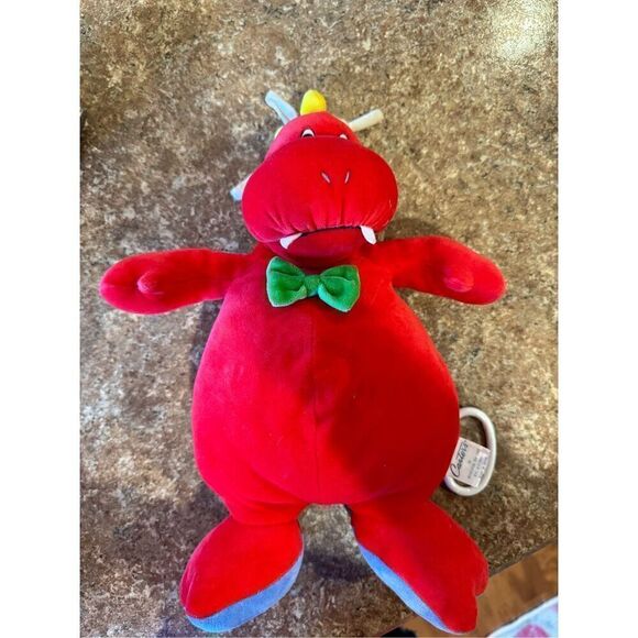 Vintage carters prestige crib dinosaurs musical toy - Picture 1 of 6